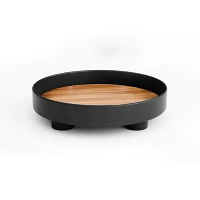 1 piece Nordic simple round storage tray